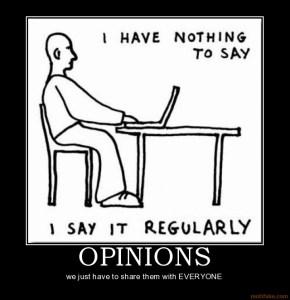 opinions