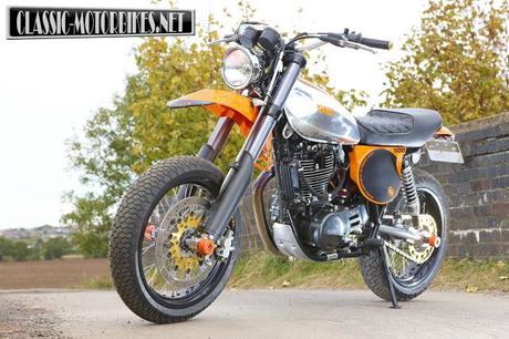 Yamaha XT 500 Supermoto by Dave Newitt