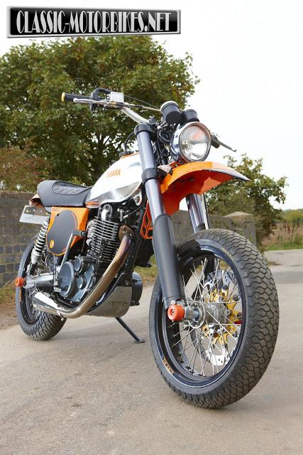 Yamaha XT 500 Supermoto by Dave Newitt