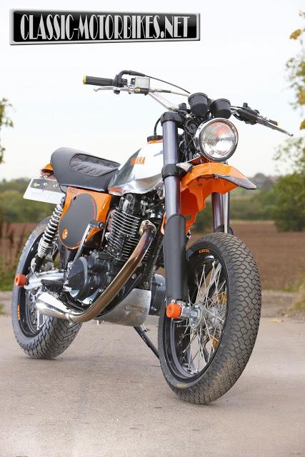 Yamaha XT 500 Supermoto by Dave Newitt