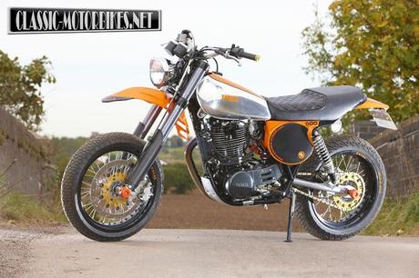 Yamaha XT 500 Supermoto by Dave Newitt