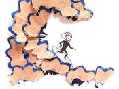 Come disegnare scarti matite temperate