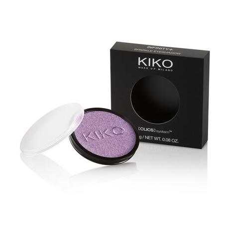 Kiko Infinity Eyeshadow – Ombretto ad alta pigmentazione in sistema riposizionabile [Clic System].