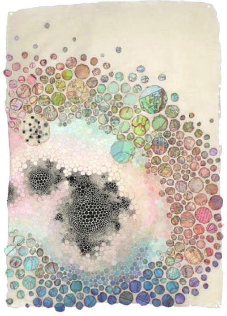 LE MERAVIGLIOSE OPERE DI KAREN MARGOLIS CON TEXTURES E PATTERNS BASATI SULL'ENSO