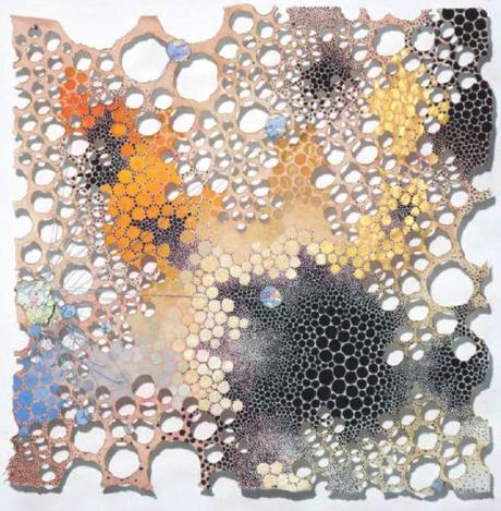 LE MERAVIGLIOSE OPERE DI KAREN MARGOLIS CON TEXTURES E PATTERNS BASATI SULL'ENSO