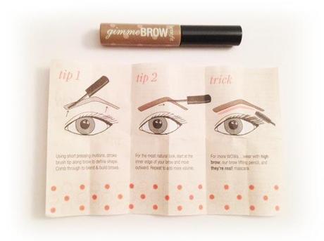 Eyebrows gel mascara - Benefit Cosmetics