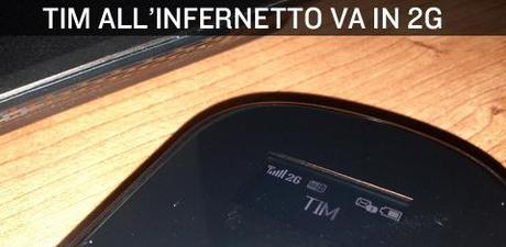 TIM all'Infernetto (Roma) prende solo in 2g e non prende in 3g, rendendo impossibile connettersi ad internet con ADSL Wi Fi