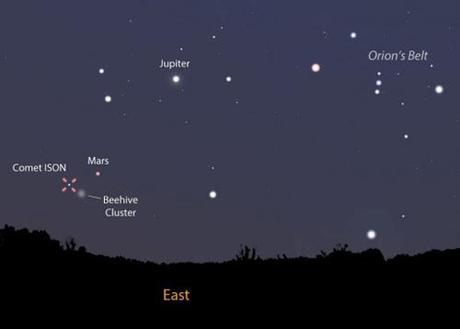 Cometa ISON 3 settembre