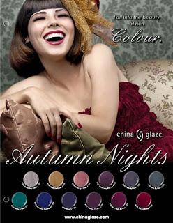 Beauty New/ China Glaze presenta Autumn Nights