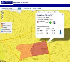 Metropolitan Police Service - Crime mapping