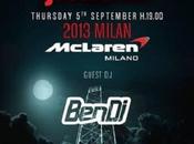 settembre 2013 ballare Just Cavalli Milano esclusivo McLaren Party.