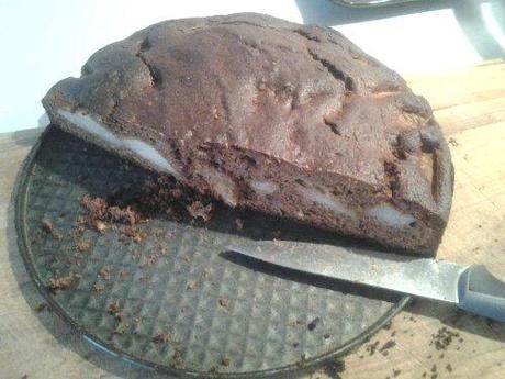 Torta cioccolato e pere