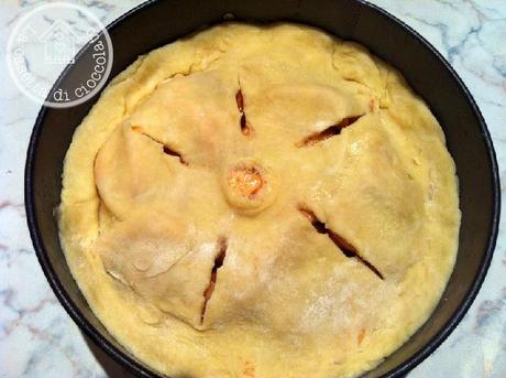 Torta di mele caramellata