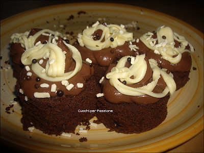 Torta al cioccolato con crema al Mascarpone e Nutella