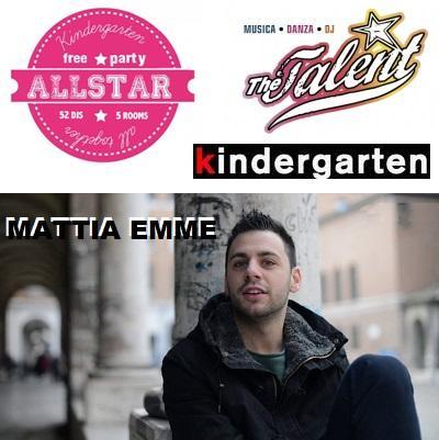 Mattia Emme, vincitore di The Talent 2013, al Kindergarten per il Kinder All Star il 6 settembre 2013.