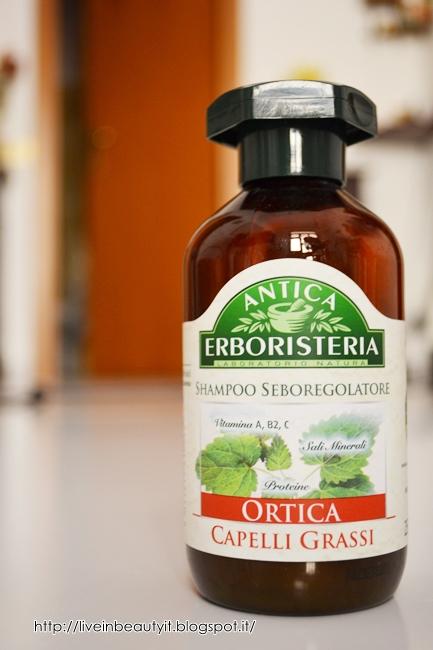 Antica Erboristeria, Shampoo Seboregolatore all'Ortica - Review and swatches