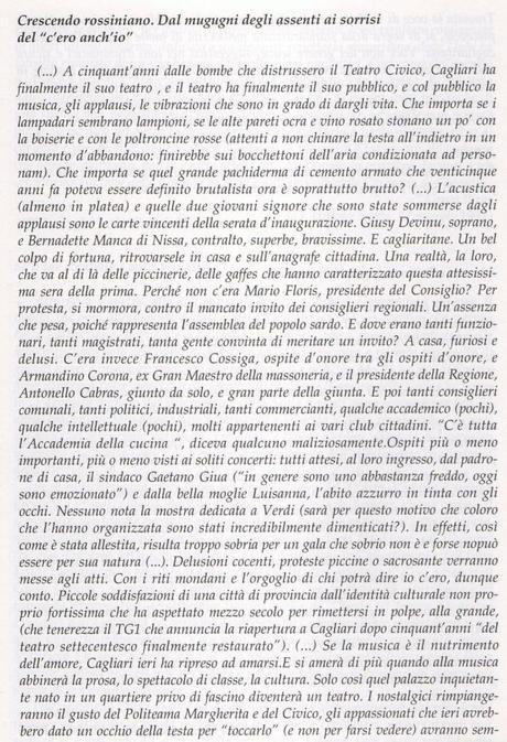Il Teatro Comunale compie 20 anni Il Teatro Comunale compie 20 anni