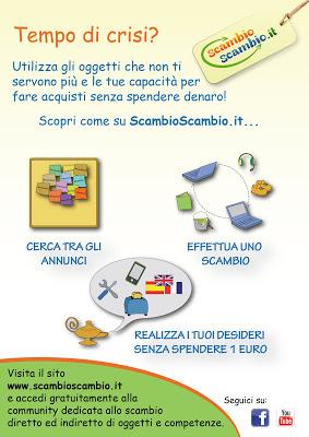 Fare acquisti senza spendere denaro? Con ScambioScambio.it da oggi è possibile