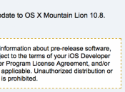 Apple rilascia Mountain Lion 10.8.5 build 12F36 agli sviluppatori test