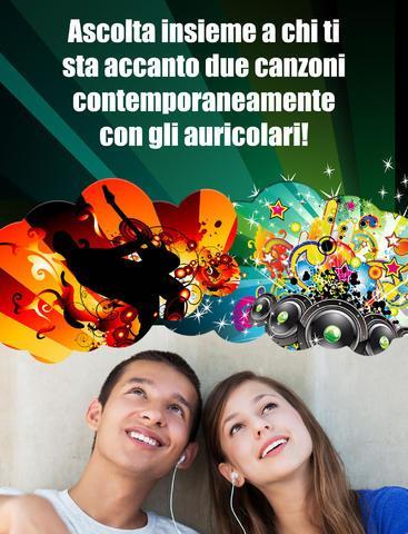 Double Player for Music with Headphones (Ascolta 2 canzoni contemporaneamente con le cuffie) iPad Double Player for Music with Headphones (Ascolta 2 canzoni contemporaneamente con le cuffie) iPad