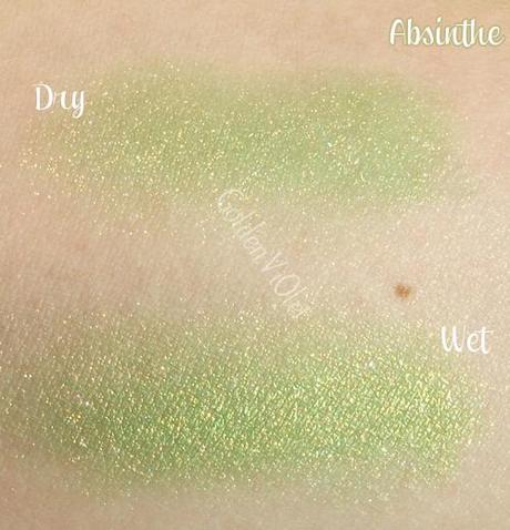 Sugarpill ~ Loose eyeshadow in Absinthe & Stella