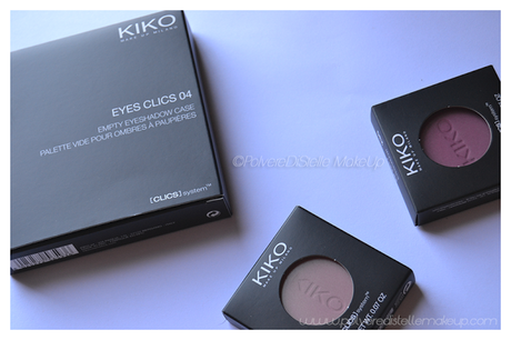 Haul:INFINITY EYESHADOWS [CLICS] System™ - KIKO