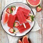 Cuore di ghiacciolo endlesssimmer popcicles grapefruit and strawberry
