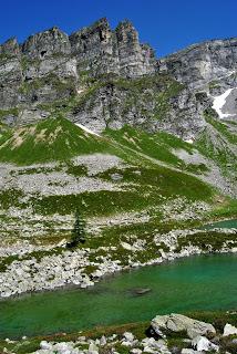 Dove il lago si tinge di Bianco.