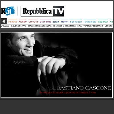 Il 6 agosto 2013 Repubblica Tv ha scelto la musica di Sebastiano Cascone per raccontare il mondo in un minuto.