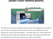 Apple comunica agli sviluppatori prepararsi nuovo Safari Push Notification