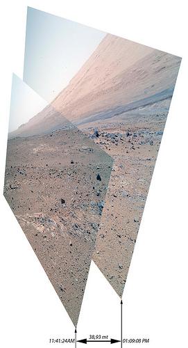 Curiosity sol 372 MAHLI 