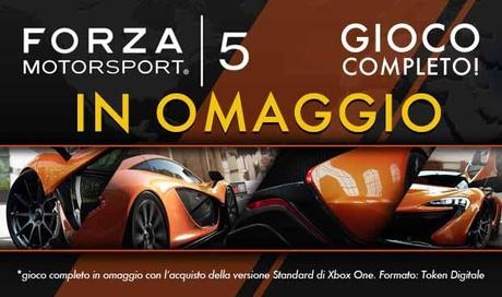 Forza Motorsport 5 in omaggio per chi prenota Xbox One su Multiplayer.com - Notizia - Xbox One