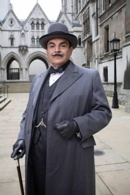 Hercule Poirot interpretato da David Suchet