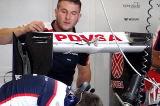 ALA POSTERIORE BASSO CARICO SULLA WILLIASM FW35