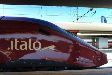 Inauguration du train  grande vitesse ITALO