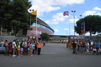 vacanze a Barcellona - operazione autografo blaugrana