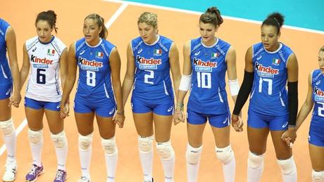 Europei di Volley Femminile 2013, il calendario della copertura tv su Rai Sport 1 e 2