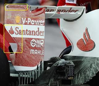 Ferrari F138: Quante modifiche sull'ala posteriore