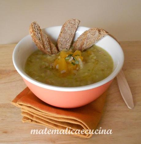 Zuppa di Legumi e Cereali Misti con la Zucca