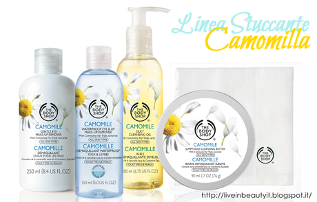 The Body Shop, Linea Stuccante Alla Camomilla - Preview