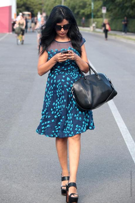 In the Street...Gilda Koral Flora...Venice Film Festival 2013