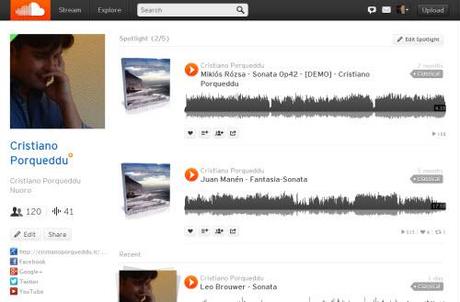 SoundCloud | Cristiano Porqueddu