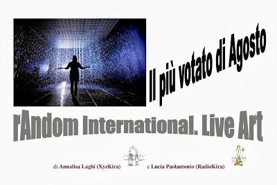 RANDOM INTERNATIONAL il più votato di Agosto