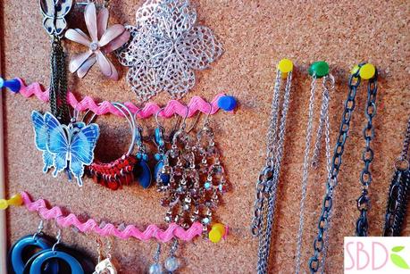 Bacheca porta Bijoux - Jewellery Display DIY