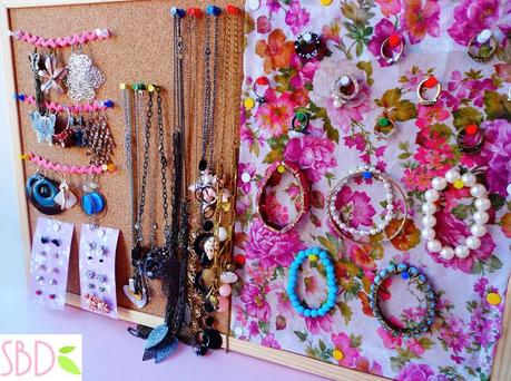 Bacheca porta Bijoux - Jewellery Display DIY