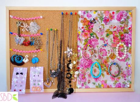 Bacheca porta Bijoux - Jewellery Display DIY