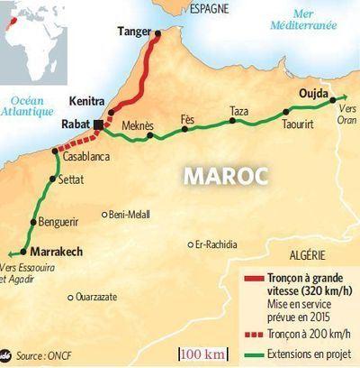 mappa Marocco