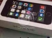 foto mostra scatola dell’iPhone conferma sensore impronte digitali