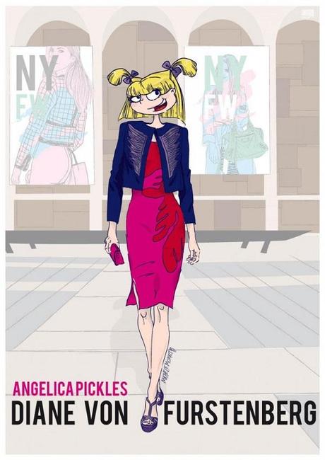 FASHION CARTOONS | I cartoons degli anni '90 alla NYFW