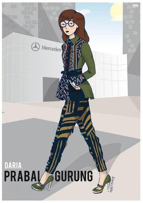 FASHION CARTOONS | I cartoons degli anni '90 alla NYFW